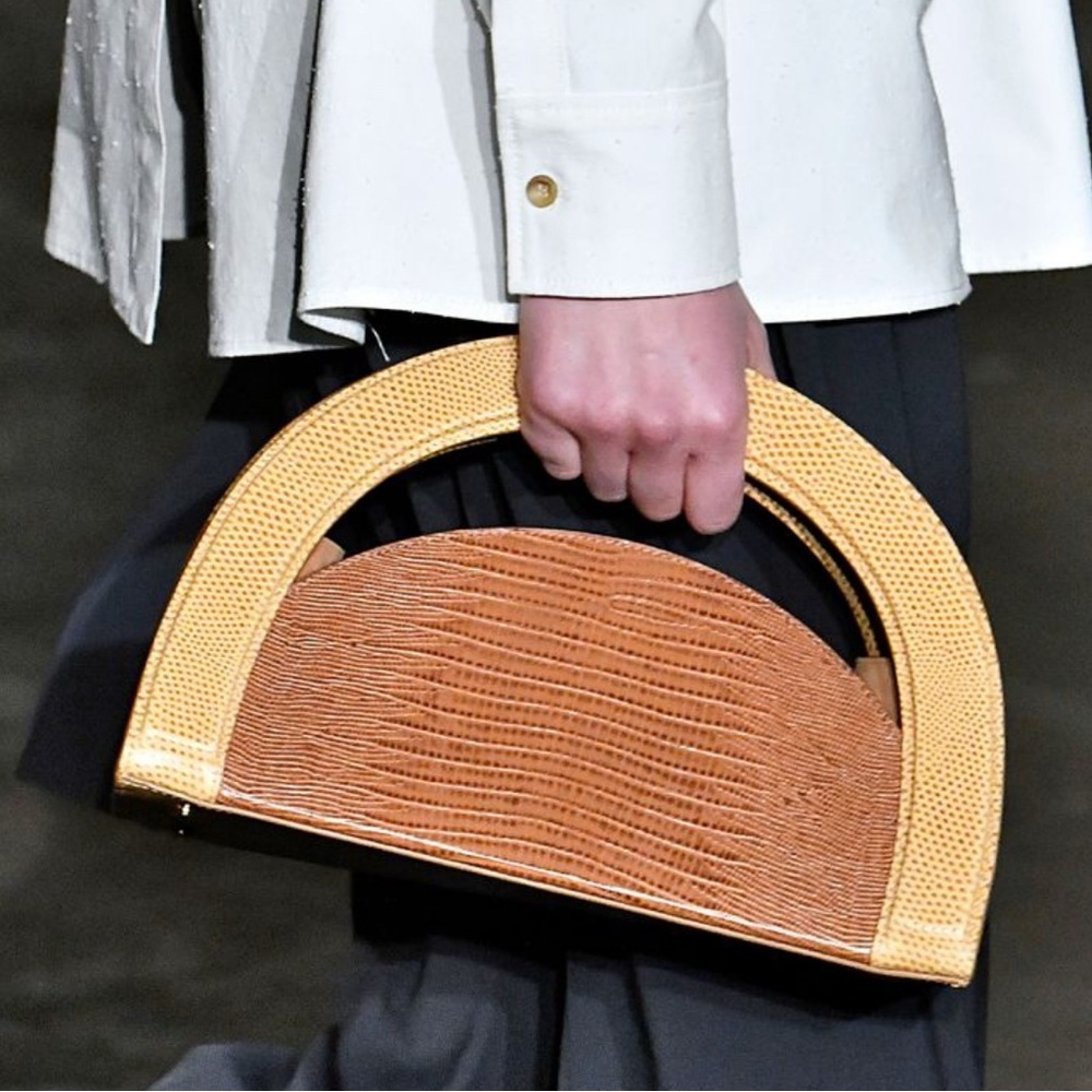 Regina Pyo Arc lizard brown purse- New never used with tag attached